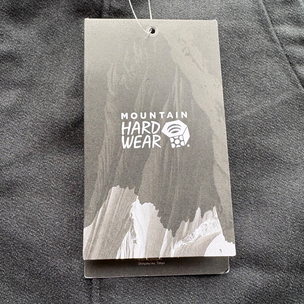 NWT- MOUNTAIN HARDWARE Women’s Storrie Lake EXS Pants, Size 8, Charcoal Grey - Picture 9 of 12